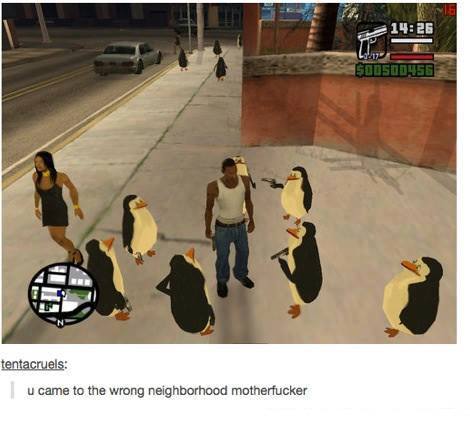 Penguins of San Andreas