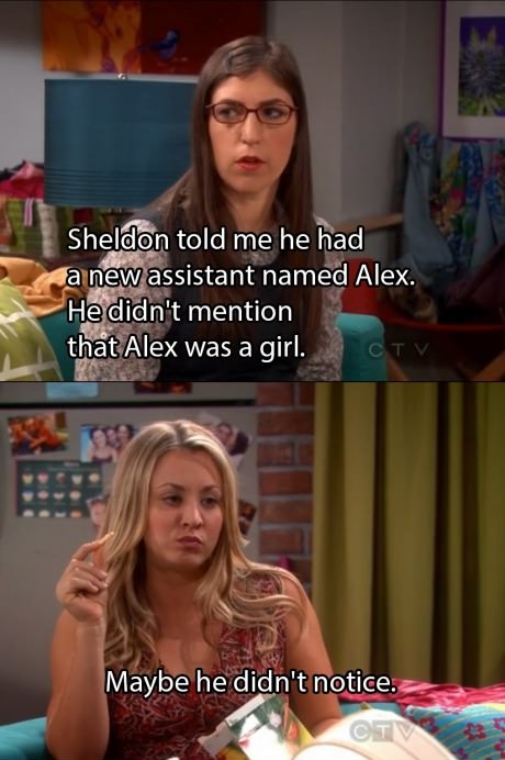 Just Sheldon...
