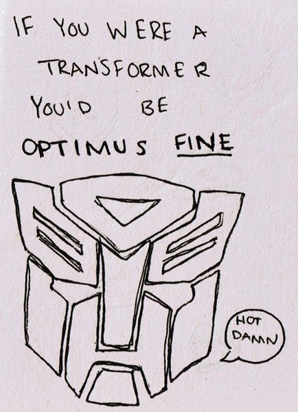 Best. Pick up line. Ever.