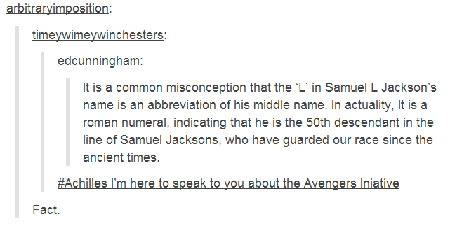 the truth about Samuel L Jackson