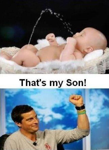 Bear grylls son