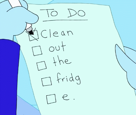 Ice King is such a hard worker