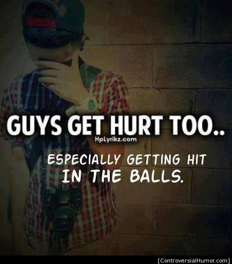 Hurts like hell...