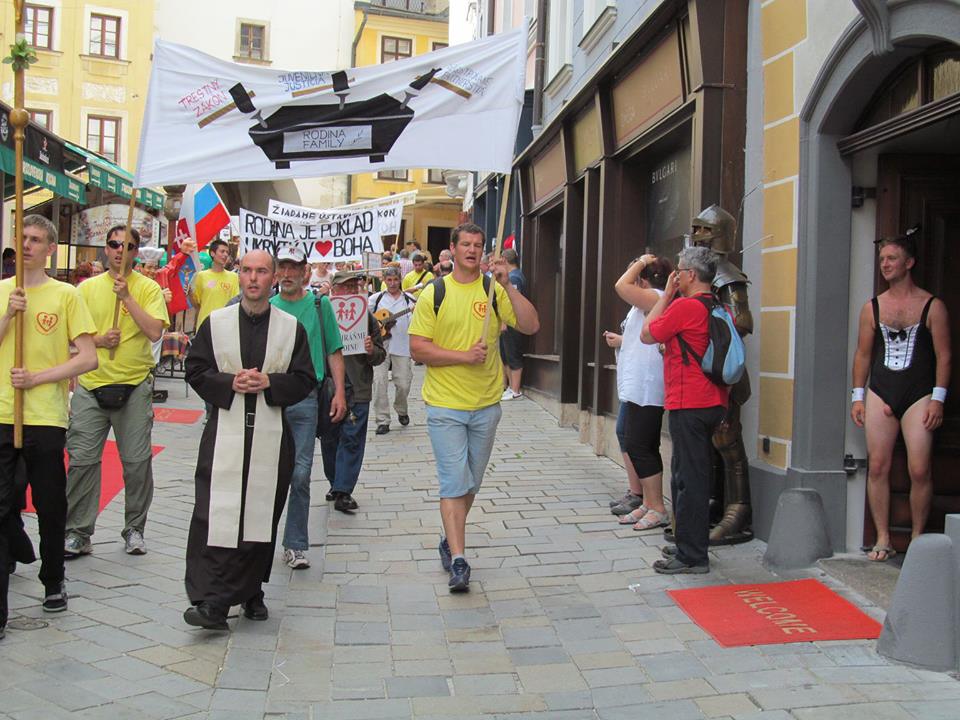 Just a peaceful protest in Prague.Oh wait...