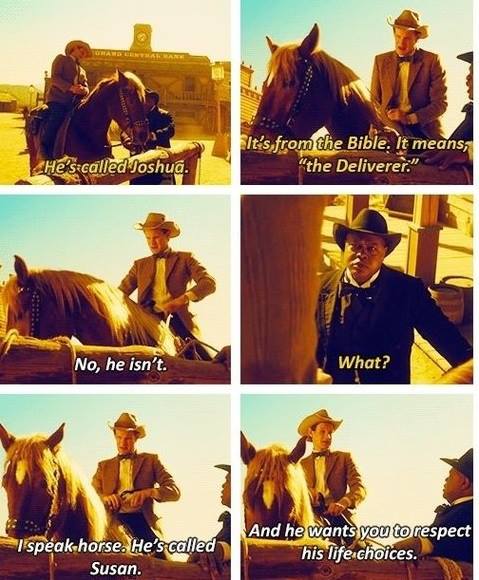 I speak horse too, "Neigh, Neigh neigh Neigh plbbblblbllbbbt"
