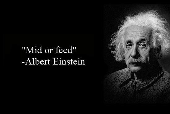 Einstein knew the shit.