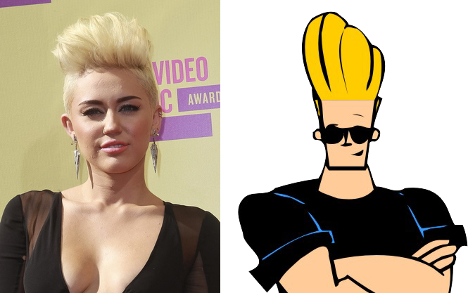 The female johnny bravo?