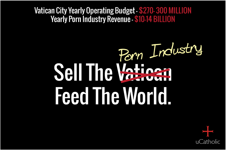 What were you saying about "Sell the Vatican"?