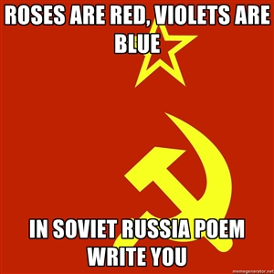 in soviet russia...