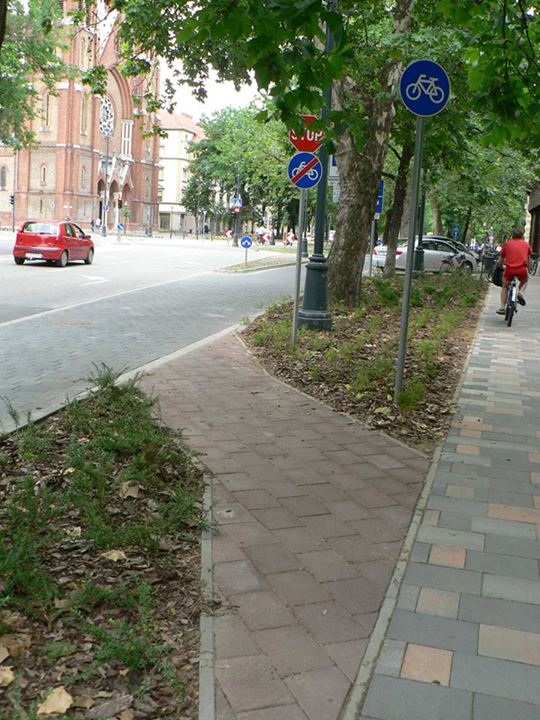 Shortest bicycle way in the world