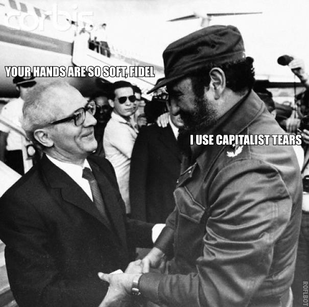 Fidel Castro's secret for perfect hands