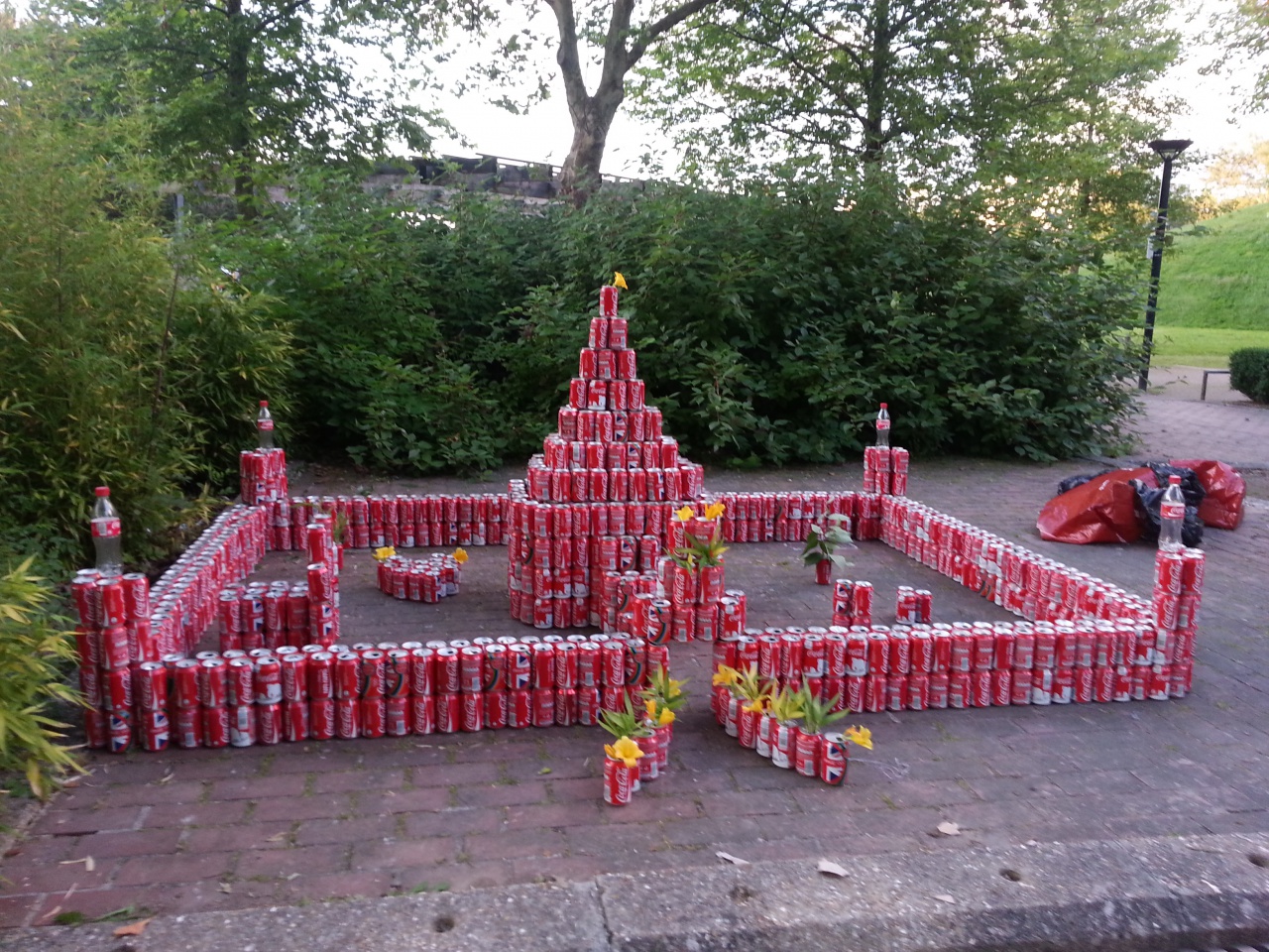 I am very pleased to present you the temple of coke!