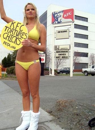 KFC Protester...