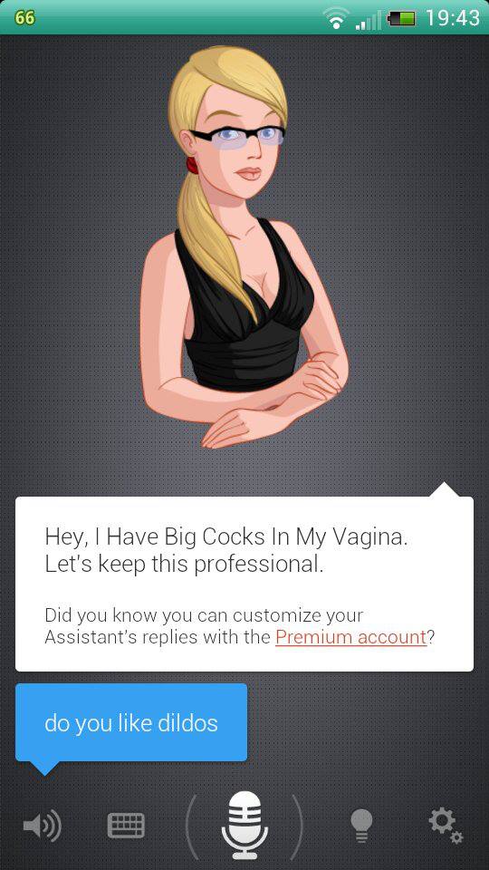 change your name to "I have big ***s in my vagina"