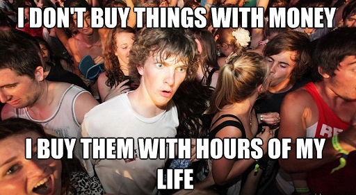 Sudden Clarity Clarence - After I received my first paycheck