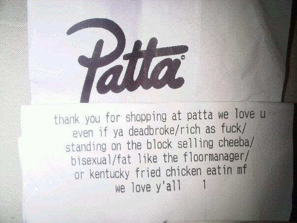 patta store will always accept you