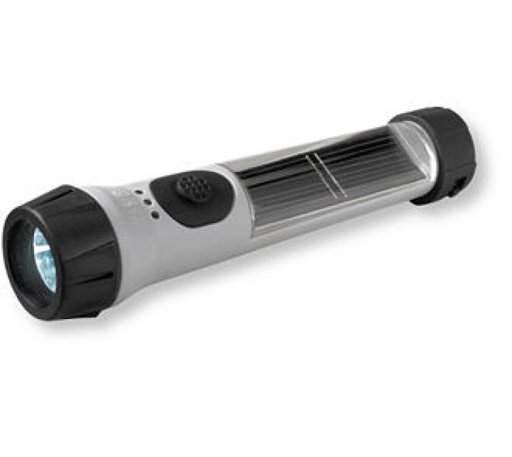 best invention ever, a solar powered flashlight.