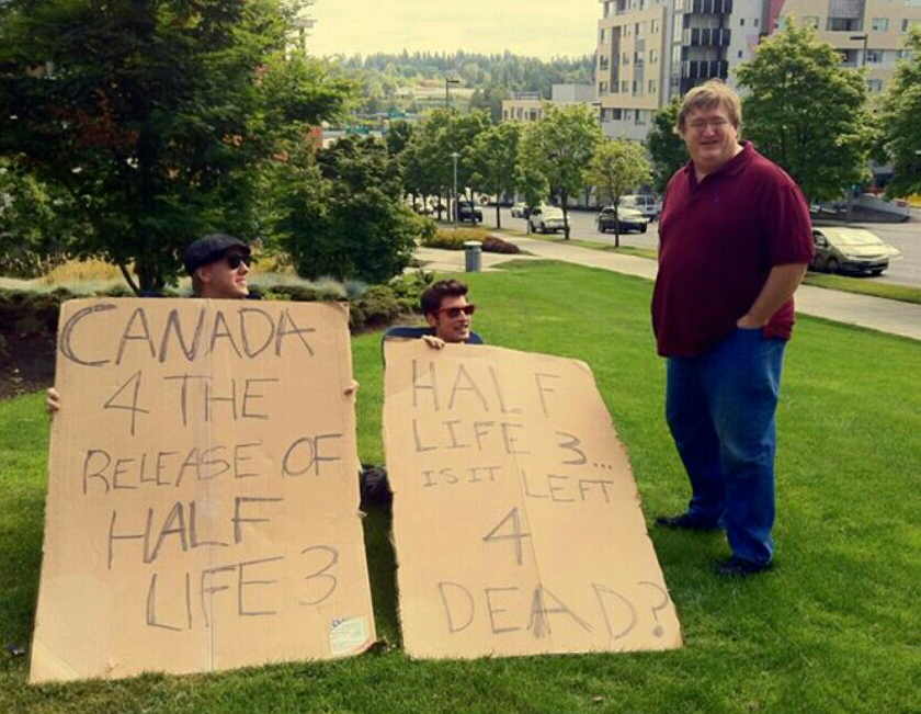 Even Canada now protest for HL3