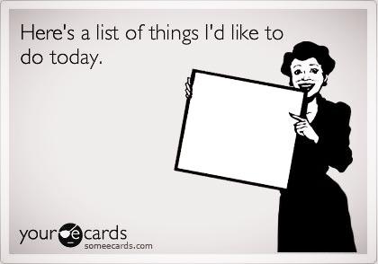 My every morning mood