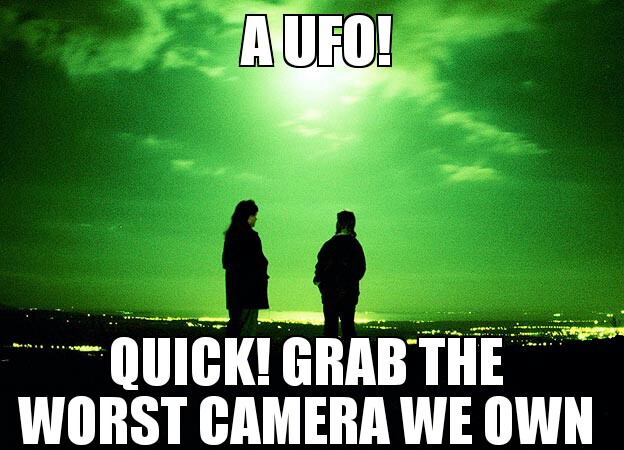Every time someone 'Sees a UFO'