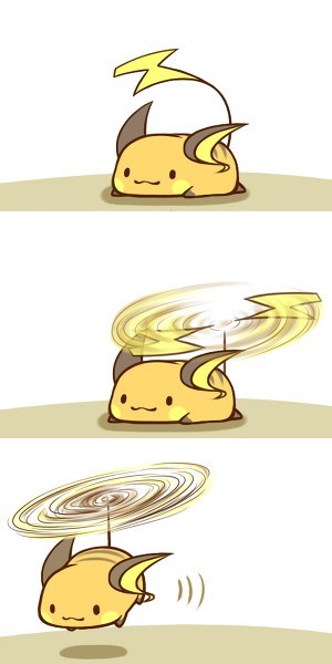 Raichu use fly!