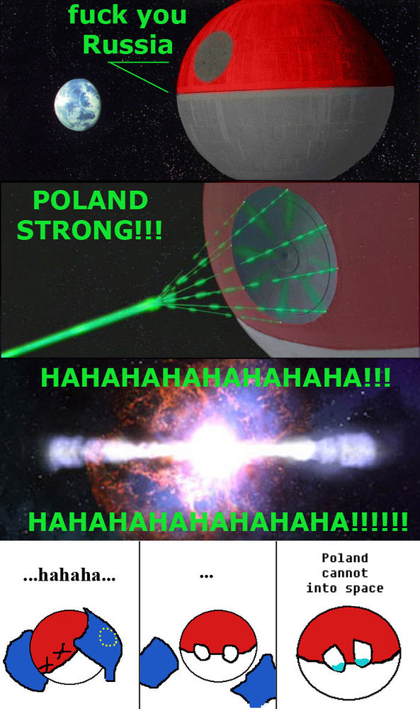 Revenge of the Polandball ... hahaha ... :'(