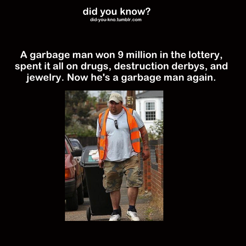 I guess that means...It all went to WASTE.