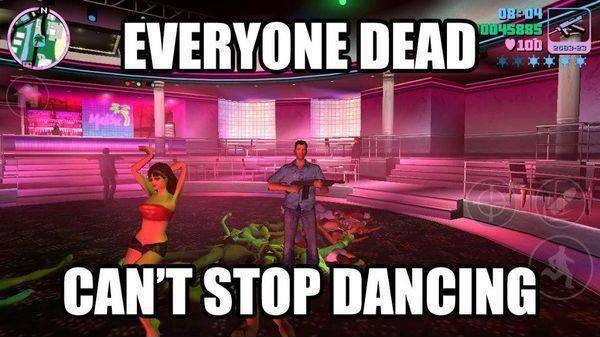 Stop dancing because a couple of people died? This my jam ***!