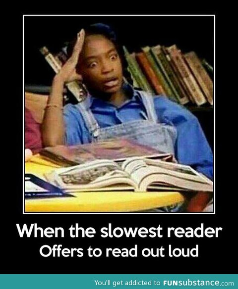 Slowest reader