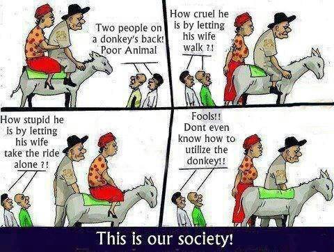 Our society summed up in a nutshell