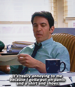 Why I don't get out much in a nutshell