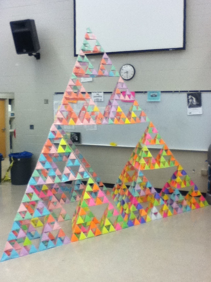1024 paper triangles later