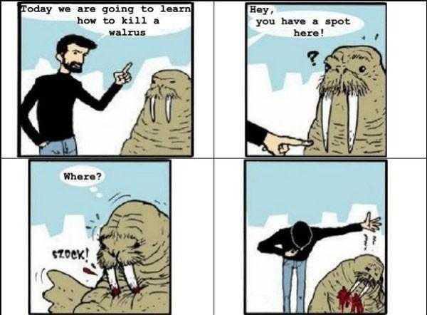 How to kill those things with large teeth