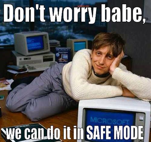 Let me just get my hardware ready...
