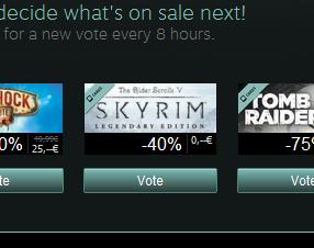 Vote for it so we get Skyrim for free