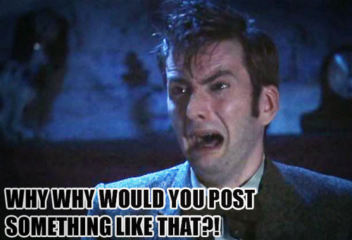 when people post spoilers