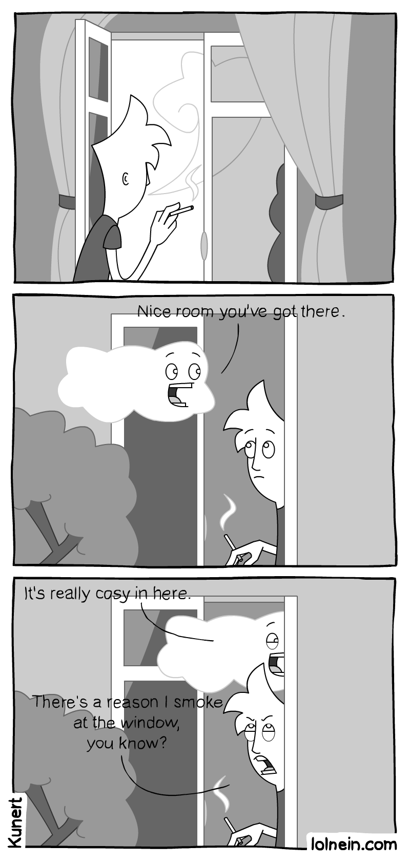 Get out!