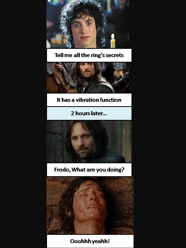 Naughty Frodo