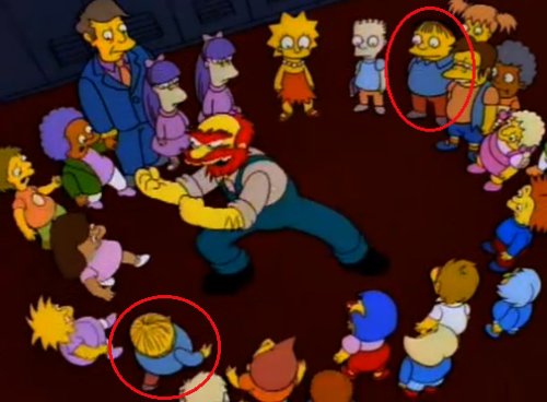 A rare Simpsons fail