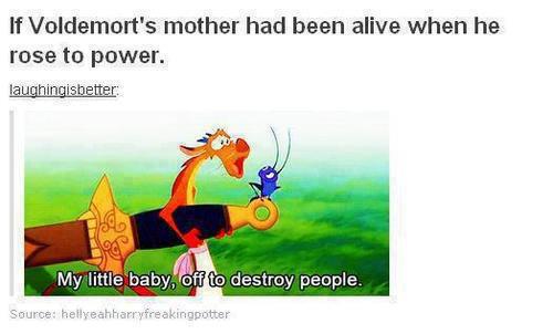 Aaaaw mama's baby, conquering the whole magical world