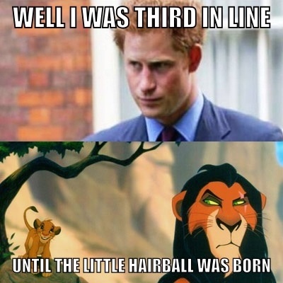 What prince Harry must be thinking right now