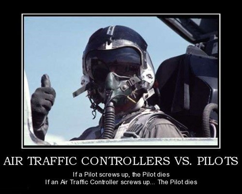 Never be the pilot.