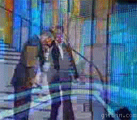 Guy falling on stage
