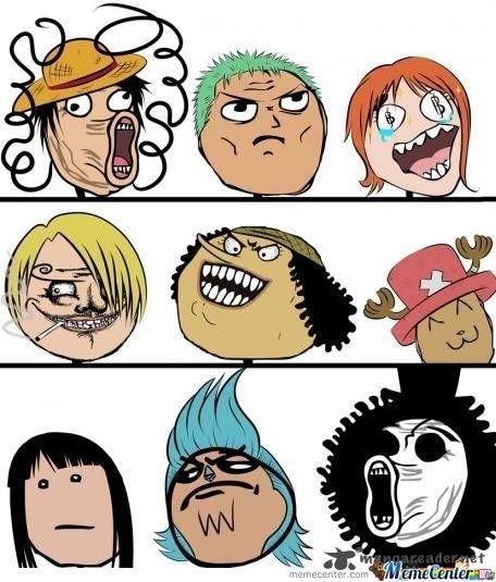 I love what you can find in the end of mangas - one piece in a nutshell