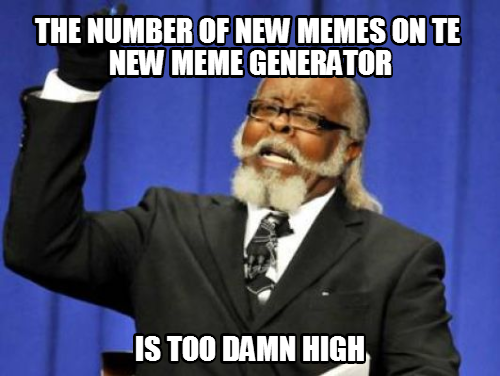 Number of new memes