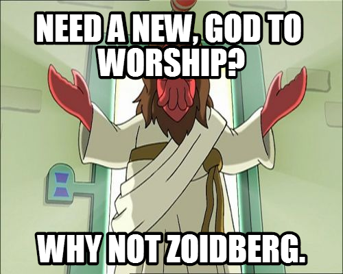 Zoidberg meme.