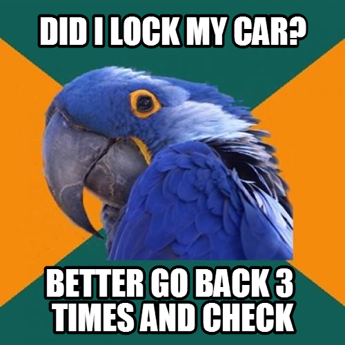 Paranoid because of my new first car