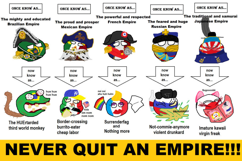 Never Quit an Empire