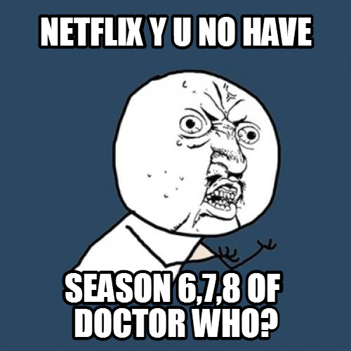 As a danish guy wathing Doctor who on Netflix