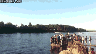 Hey look a boat.. no wait a jetski.. no wait...